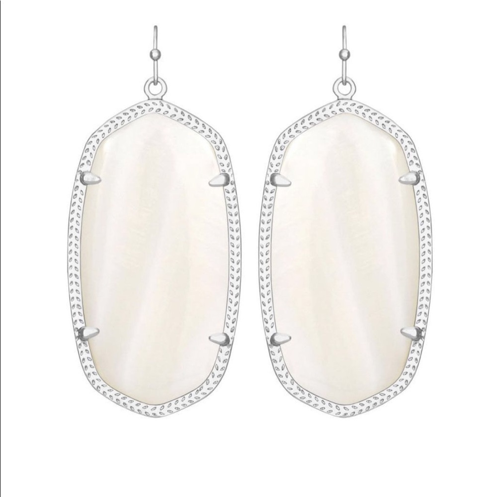 Kendra Scott Danielle Mother of Pearl Earrings!!